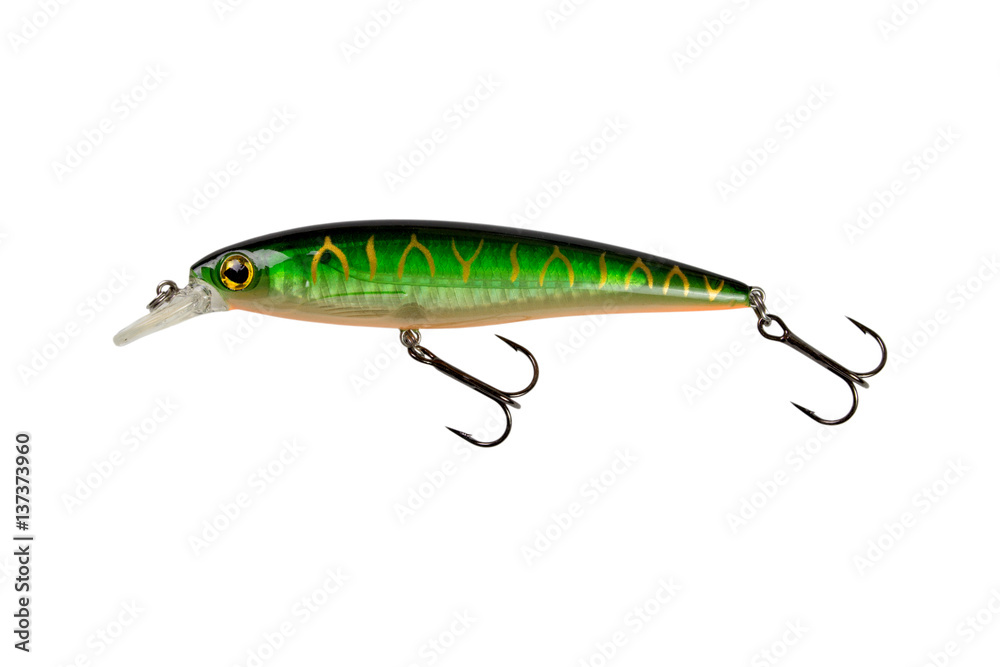 Fishing lures, isolated on white background. multi-colored lure. Fishing lures, isolated on white background. multi-colored lure.