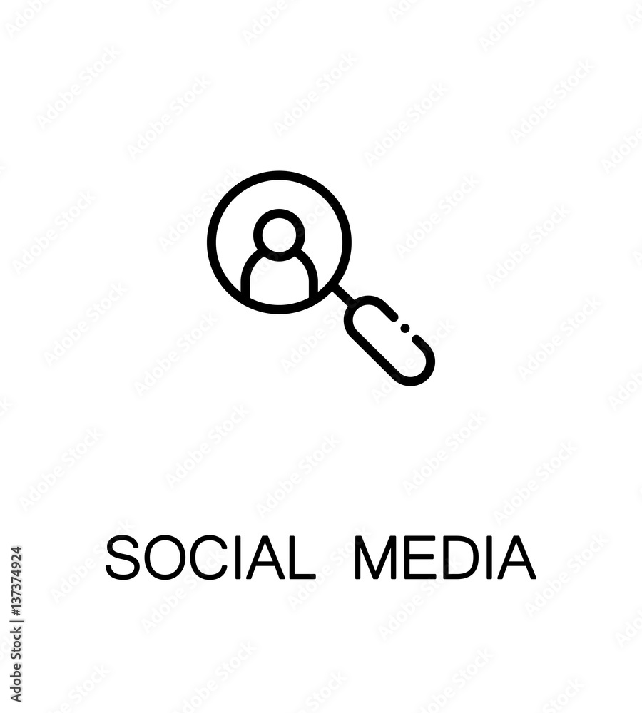Social media icon.