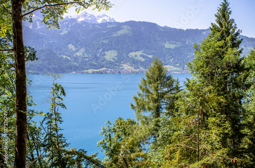 Fototapeta Naklejka Na Ścianę i Meble -  Lake Brienz, Switzerland