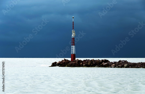 Storm at Lake Balaton, Hungary © gaborphotos