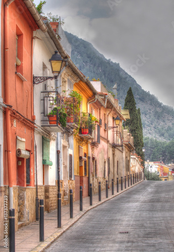 Narrow old street  in Xativa. Spain © spanish_ikebana