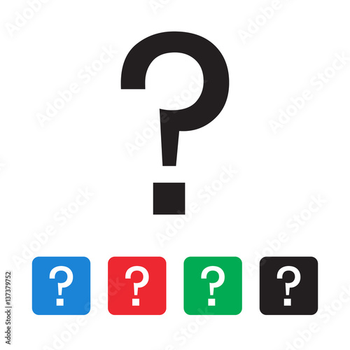 question mark icon photo