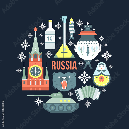 Vector Russian Symbols