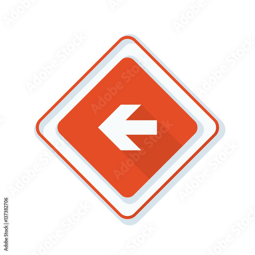 Free Download Left Arrow Sign illustration - GFXLoad
