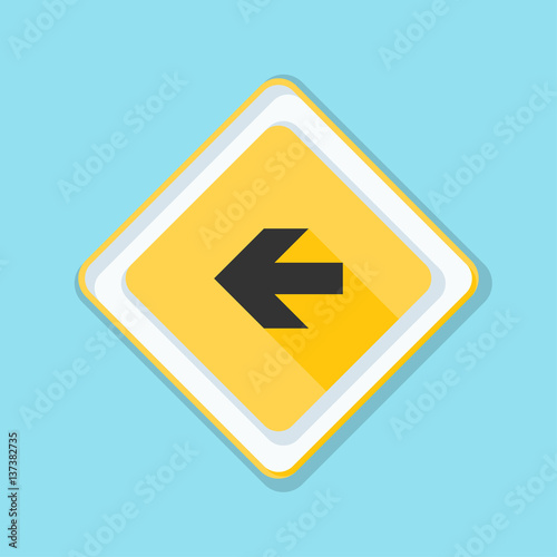 Free Download Left Arrow Sign illustration - GFXLoad