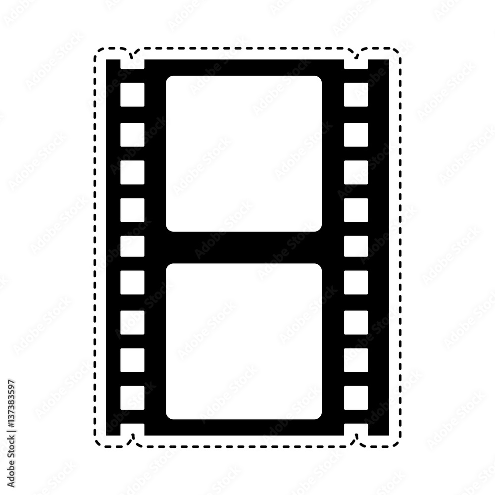 tape record isolated icon vector illustration design
