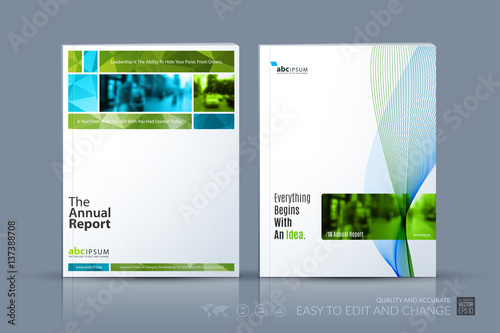 Wallpaper Mural Business vector template. Brochure layout, cover modern design a Torontodigital.ca