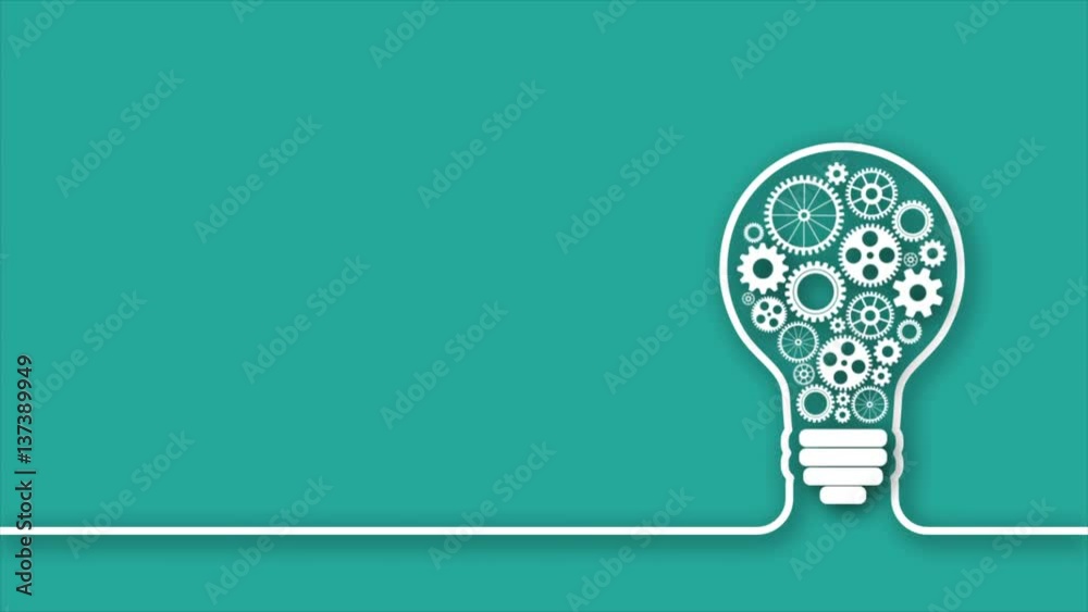 Idea light bulb concept