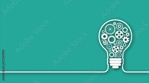 Idea light bulb concept