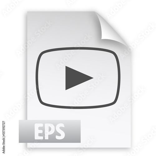 Media player icon vector illustration