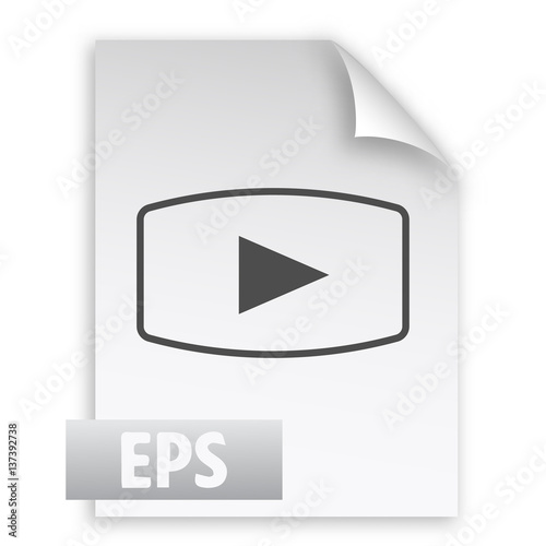 Media player icon vector illustration