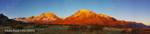 Photo Eastern Sierra Mountain Sunrise