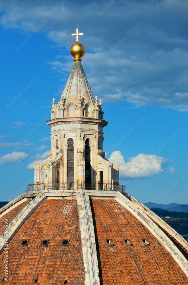 Duomo Santa Maria Del Fiore dome closeup