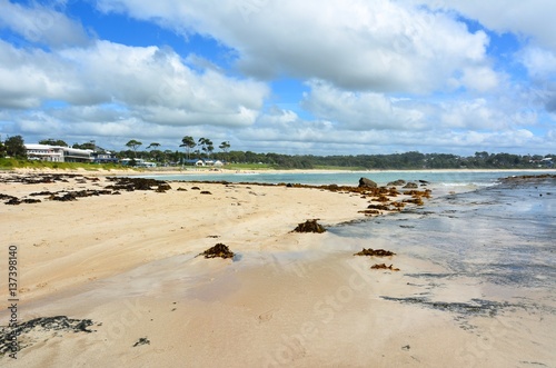 The Mollymook beach in Ulladulla, New South Wales, Australia. photo