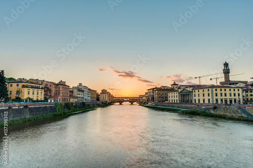 The Ponte Vecchio (Old Bridge) in Florence, Italy. © Anibal Trejo