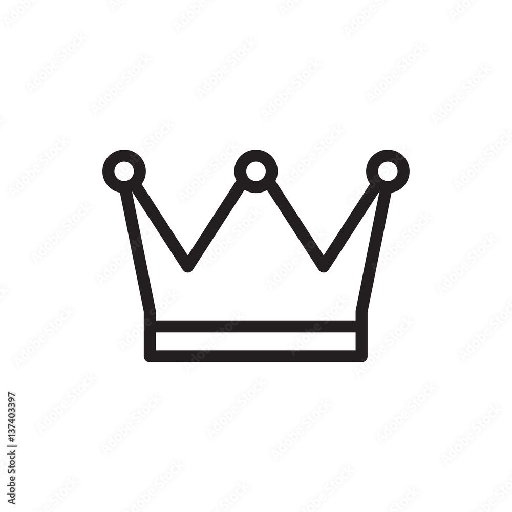 crown icon. crown icon.