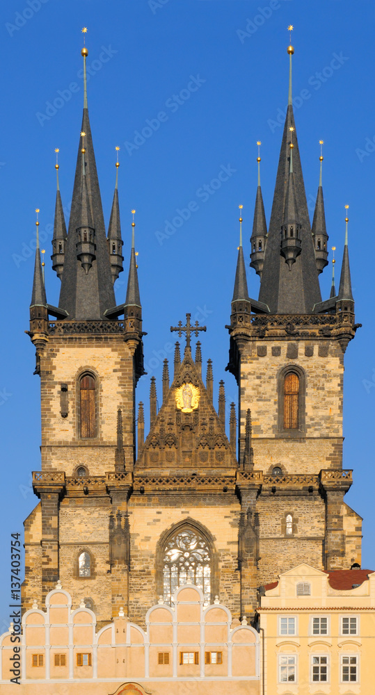 Church of Virgin Maria Before Tyn in Prague