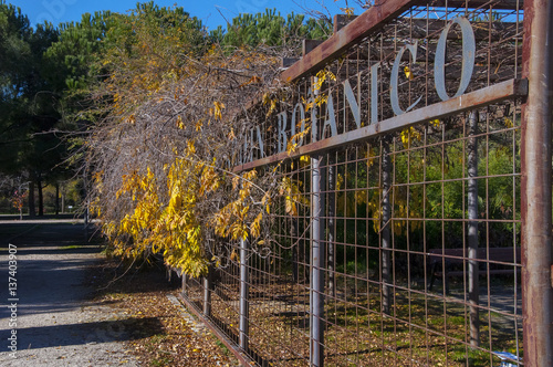 Jardín botánico del Parque de Pradolongo photo