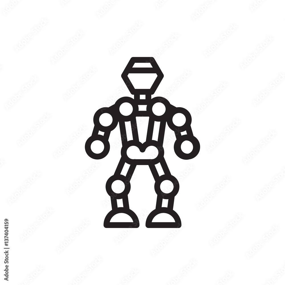 robot icon illustration