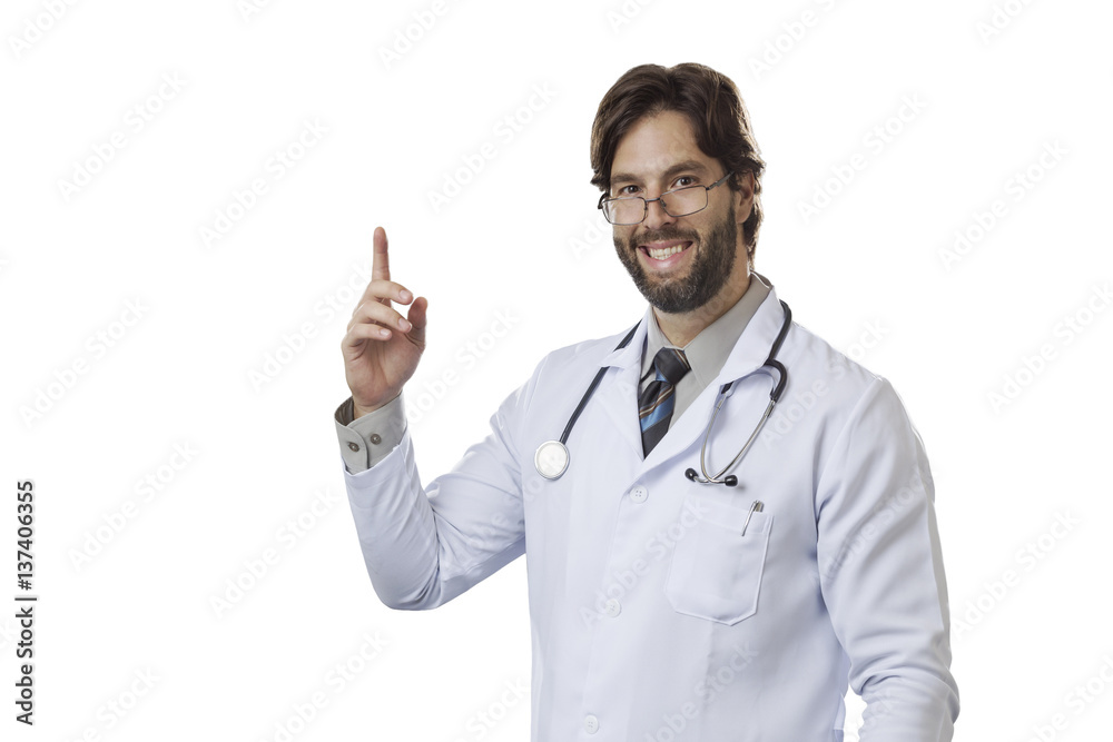 Male doctor in his office Male doctor in his office
