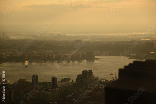 vistas de Nueva York del edificio empire state, Manhattan, EEUU photo