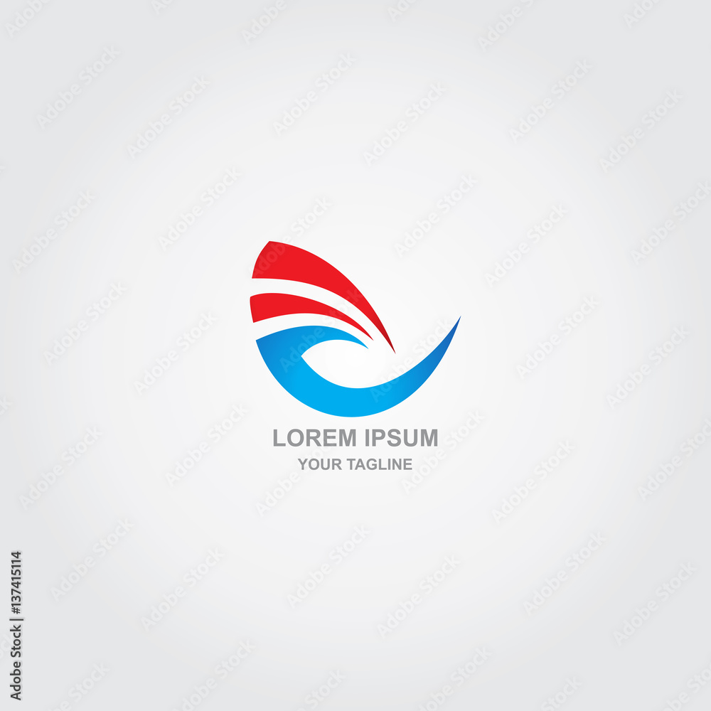 Obraz premium Abstract web Icon and logo sample