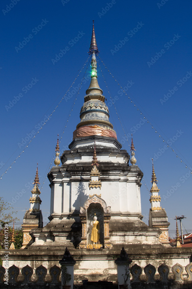 Fototapeta premium Pagoda at Chiang Mai,Thailand.