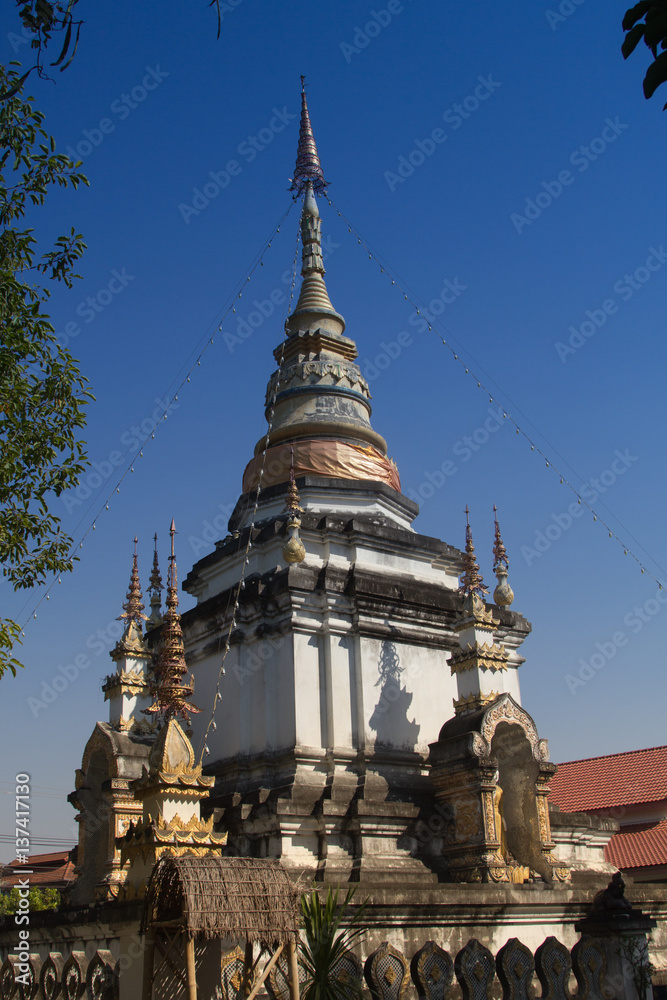 Fototapeta premium Pagoda at Chiang Mai,Thailand.