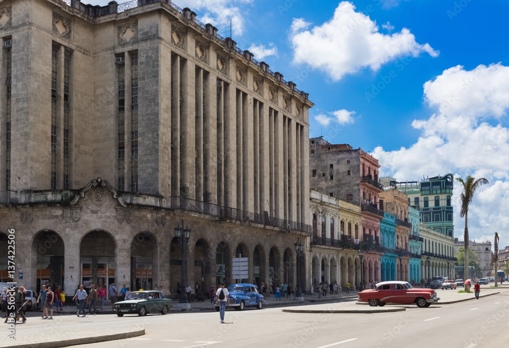 Straßen Szene in Havanna Kuba - Serie Kuba Reportage