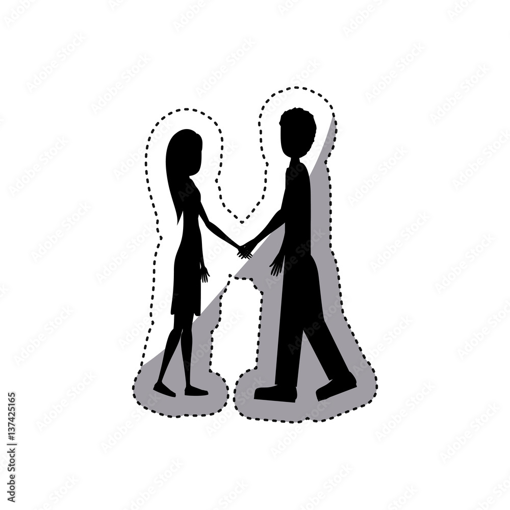 people in love couple icon, vector illustration image people in love couple icon, vector illustration image