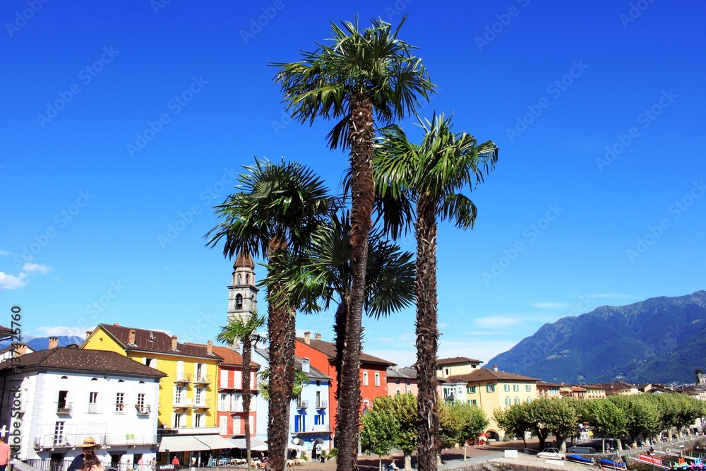Fototapeta premium Ascona Seepromenade