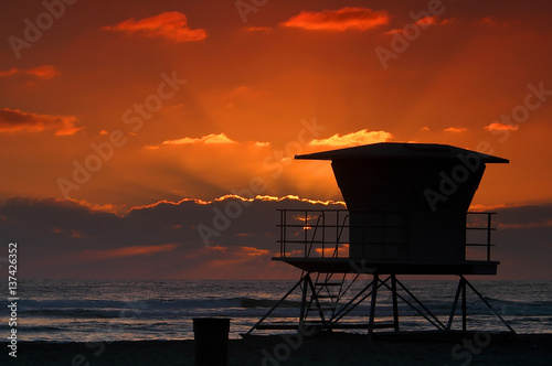 Solana Beach Sunset © Cliff