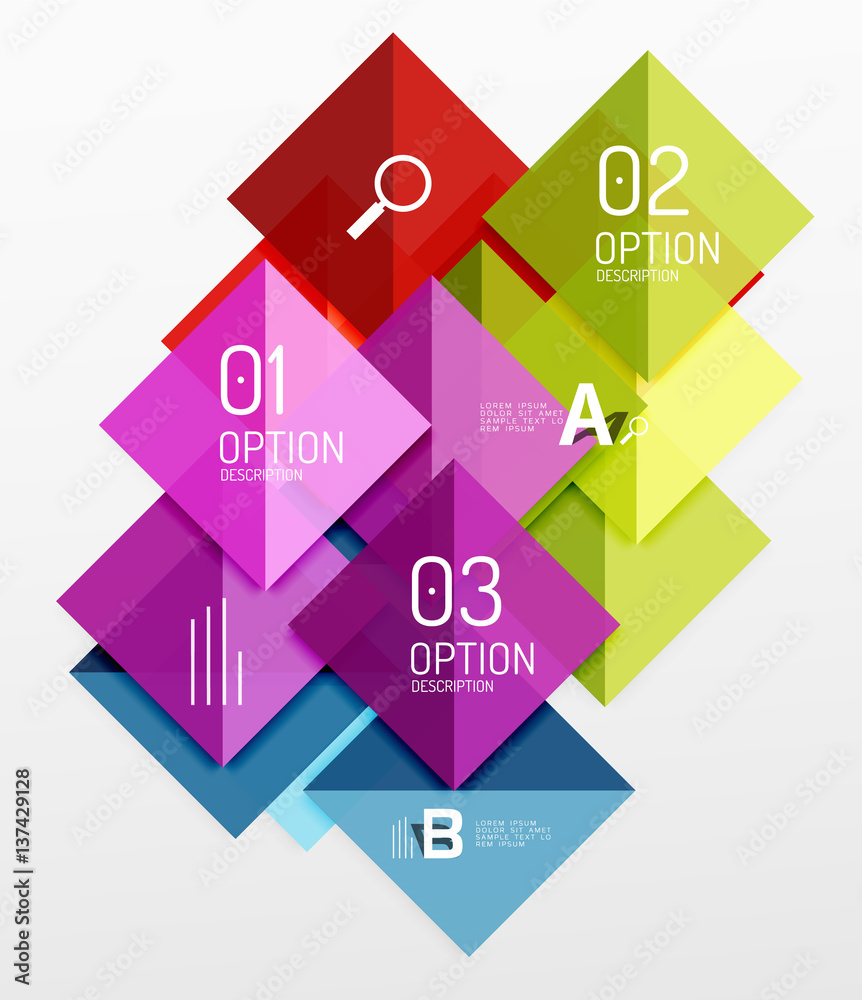 Colorful triangles and squares Colorful triangles and squares