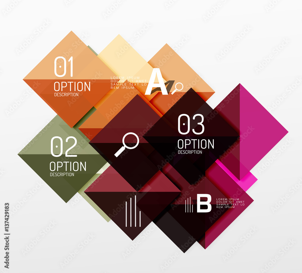 Colorful triangles and squares Colorful triangles and squares