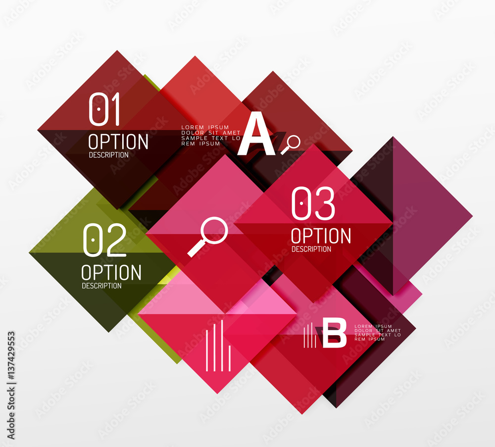 Colorful triangles and squares Colorful triangles and squares