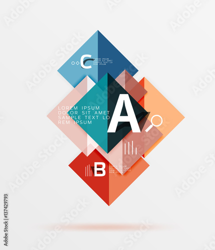 Free Download Square geometric abstract background - GFXLoad