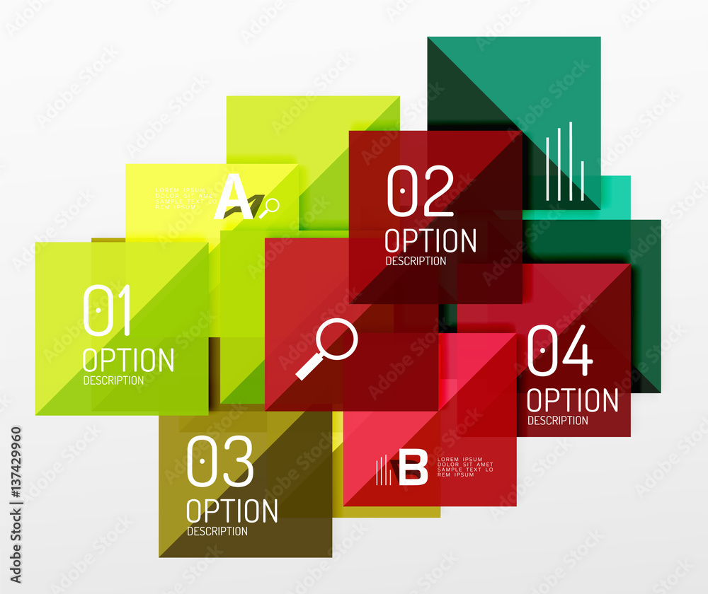 Colorful triangles and squares Colorful triangles and squares