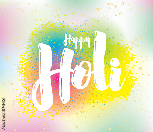 Happy Holi, Indian festival of colors