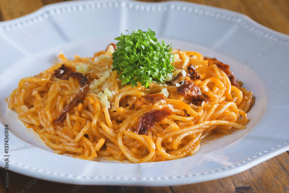 Pasta with tomato sauce Pasta with tomato sauce