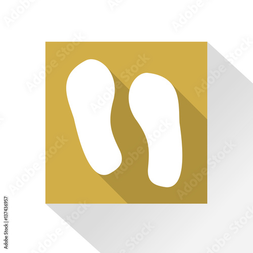 Long Shadow Fußabdruck