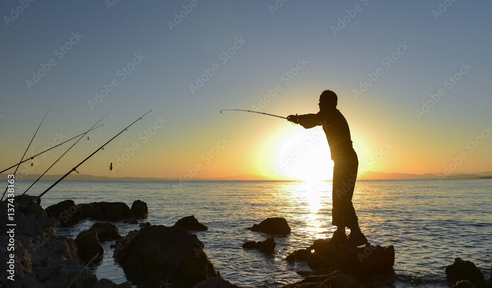 gündoğumu keyifli balıkçılık