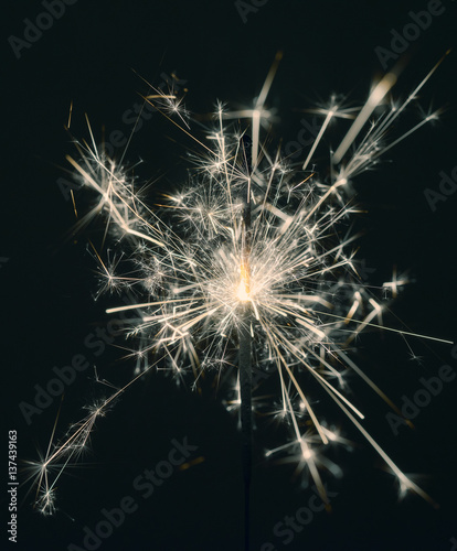 Sparkler, Wunderkerze Silvester © Loreen