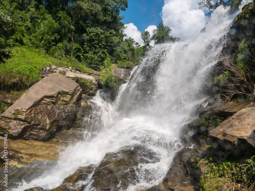 Mae Klang waterfall  Doi Inthanon national park  Chiang Mai  Thailand