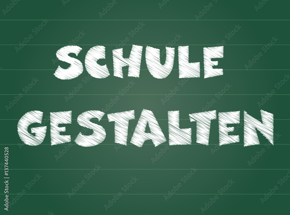 Obraz premium Schule gestalten