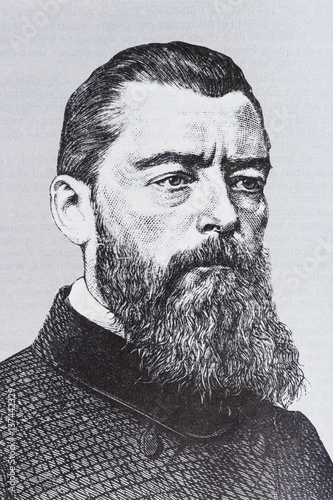 Portrait of the philosopher Ludwig Feuerbach