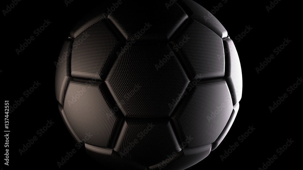 Soccer ball. 3D illustration. 3D CG. High resolution.