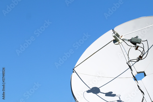 Satellite TV dish