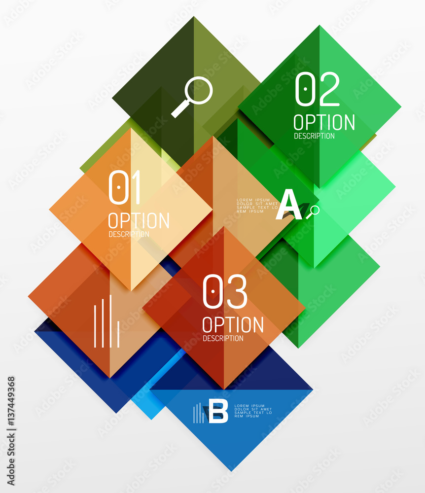 Vector square abstract background Vector square abstract background