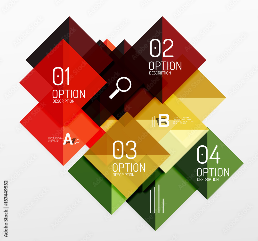 Vector square abstract background Vector square abstract background