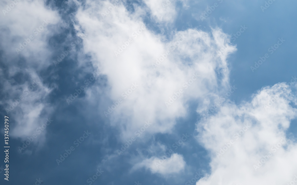 Fototapeta premium Sky and White cloud